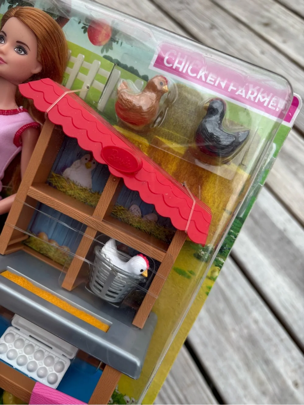 Barbie Chicken Farmer - You Can Be Anything - with Coop, Chickens & Accessories